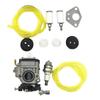 Carburetor Kit for 40-5 MP15 43cc 52cc Engines Suitable for Lawn Mowers Chainsaws Hedge Trimmers and Brush Cutters