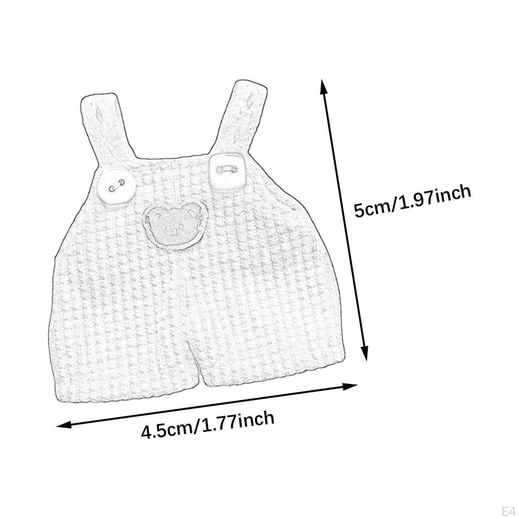 Cute Doll Bodysuit Accessory Presents DIY Supplies Handmade Daily Wear Soft Changing Clothes