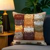 Summer Animal Plant Floral Decorations 2 Pillow Case Natural Linen Pillow Case Double-Sided Decor Sofa Pillowcase Home Decor