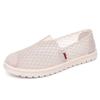 Shoes women's summer old Beijing cloth shoes mother shoes soft sole comfortable one pedal casual shoes mesh shoes breathable single shoes