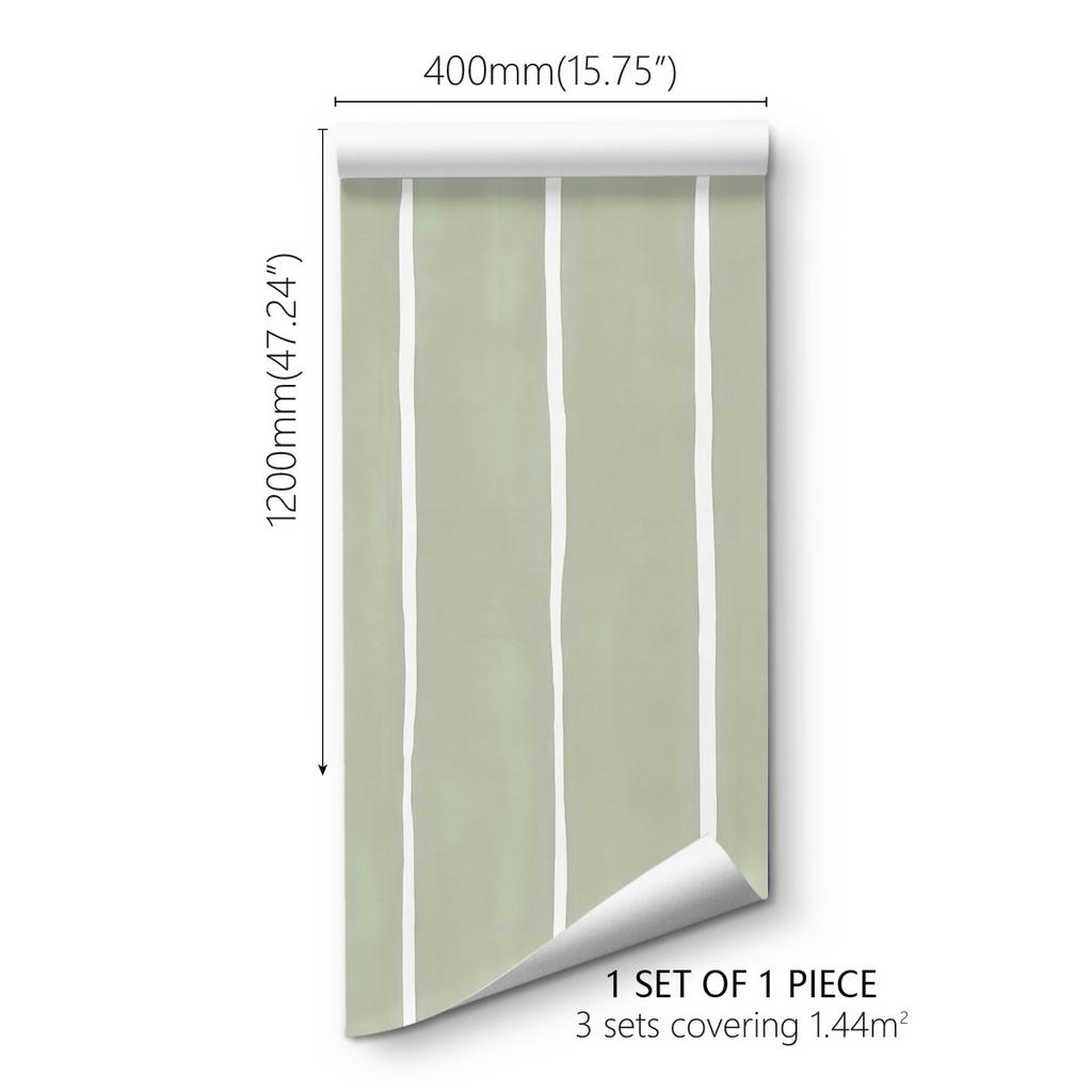 Plant Flower Wallpaper Self-Adhesive Bedroom Wall Sticker Home Decoration