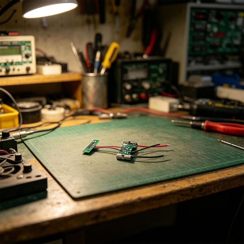 18V 14V Battery Pack Repair Board, BAT610 Green Circuit Board in 7.5 x 4.5 cm Size with Wire Set, Metal Ends and Routine Service Use