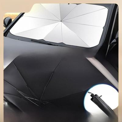 Telescopic Car Sunshade for Front Windshield - Heat Insulating & Foldable Summer Protection
