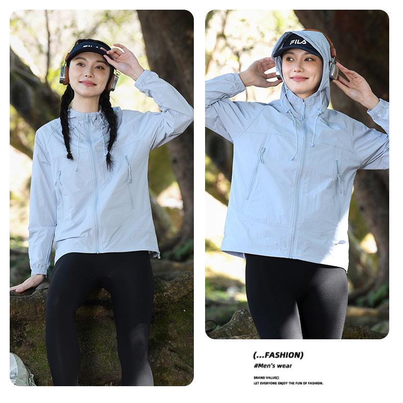 Unisex Summer 2025 Hooded UV Protection Water-Repellent Lightweight Jacket