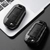 ABS Carbon Fiber Style Car Key Case Cover For Peugeot 208 308 T9 508 2008 3008 4008 For Citroen C4 For Opel Corsa Crossland X