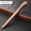 Durable Ebony Alloy Tea Tweezers with Bamboo Clips for Tea Lovers