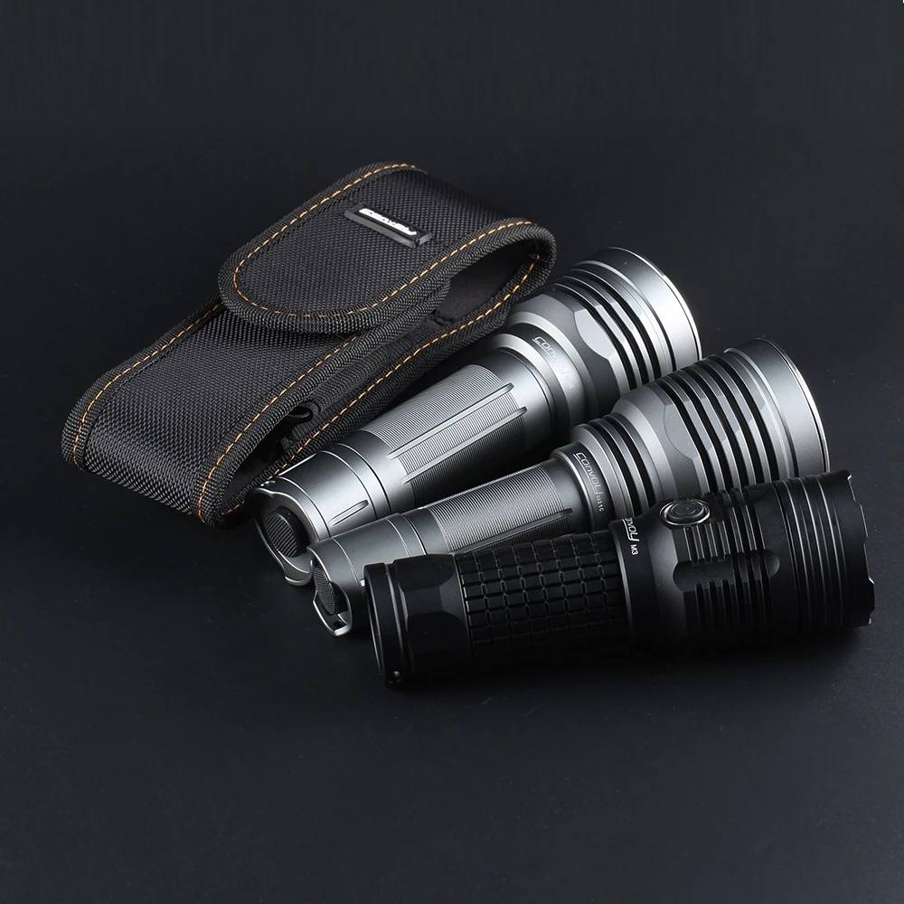 Étui Pochette pour Lampe de Poche de Convoi Camping Pêche Étui de Transport pour Torche Support pour Ceinture de Service Sac pour Lumière Pour S2 S2+ S3 C8 C8+ M1 M2 S11 M21A