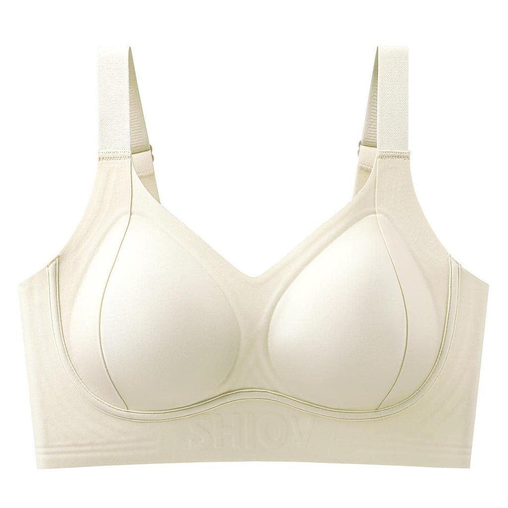 Plus Size Seamless Soft Support Minimizer Bra for Large Busts (Underwire-Free)
