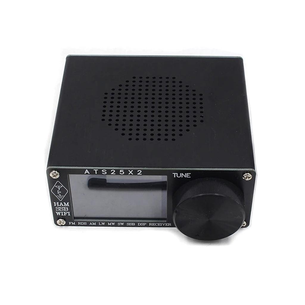 ATS25X2 Si4732 Receptor de Rádio de Banda Completa Scanner Tela Sensível ao Toque Portátil Receptor de Rádio FM