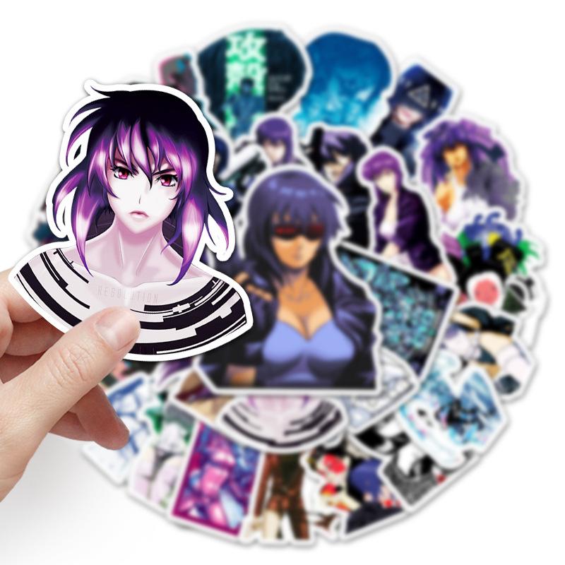 51 Cartoons, Ghost In The Shell, Cartoon Personality, Graffiti, Creative Laptop, Car Decoration Stickers