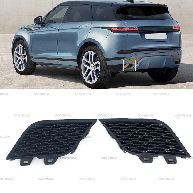 Pair For Land Rover Range Evoque 2020-2022 Rear Bumper Grille Cover Bracket