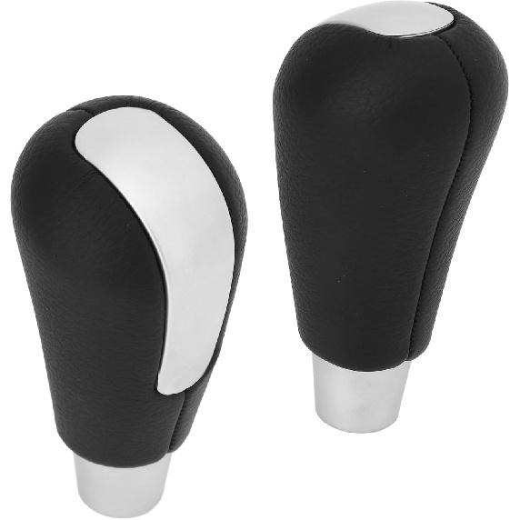 Aramox Car Gear Shift Knob, Manual Gear Shifter Knobs, Leather Gear Shifting Handle Gearstick Head Shift Lever Knob Replacement for 3 2008‑2011