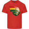 Curled Ghana Flag Ghanaian Day Football Unisexs Light Cotton TShirt