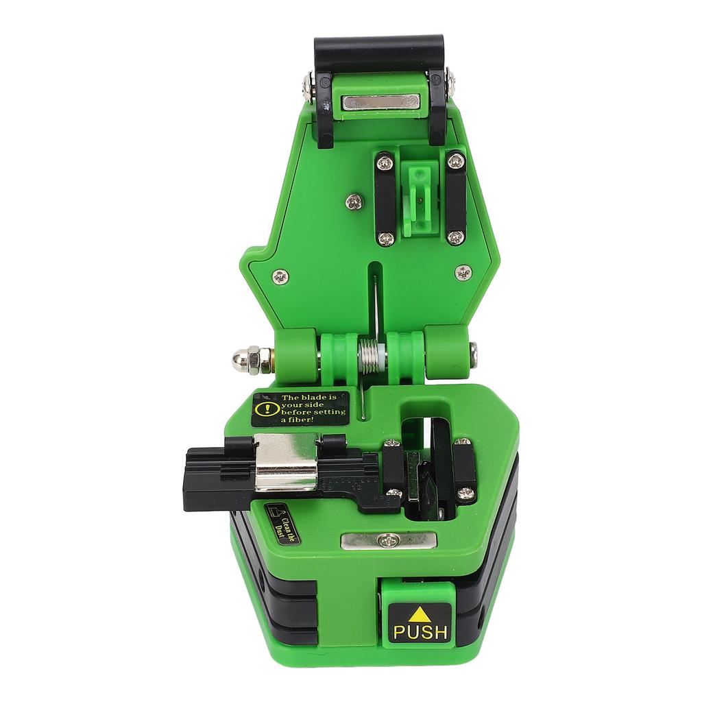 Fiber Cleaver 16 Cleaving Spots 48000 Cleaves Hot Melting Cold Connection Fiber Optic Cutter for 0.2