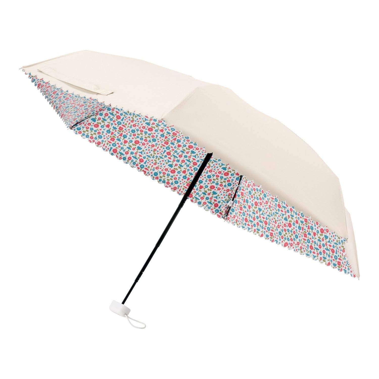 

Moonbat Складной зонт для солнца и легкого тепла УФ 5-ярусный мини Цветочный Бежевый [Esta] Солнцезащитный зонт, Женский, Дождь, Блокировка, Блокировка, Защита, Кровать, бежевый