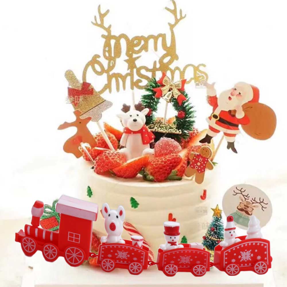 Xmas DIY For Home Christmas Decoration Window Ornaments Train Christmas Ornament Home Decoration