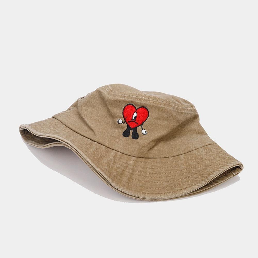 Pălărie de pescar Bad Bunny pliabilă, pălărie bucket la modă pentru bărbați, de soare, pentru exterior