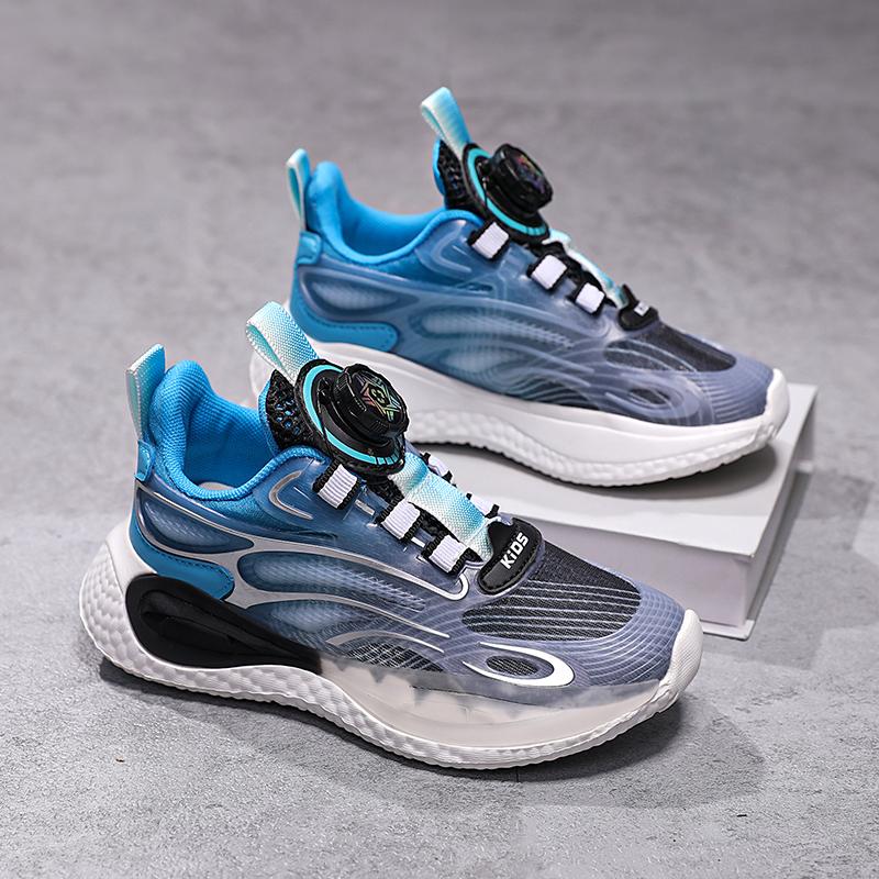 New Fashion Boys Girls Kid's 4 Seasons Buffer Cushion Casual Sneakers Child's Tennis Sport Running Jogging Shoes