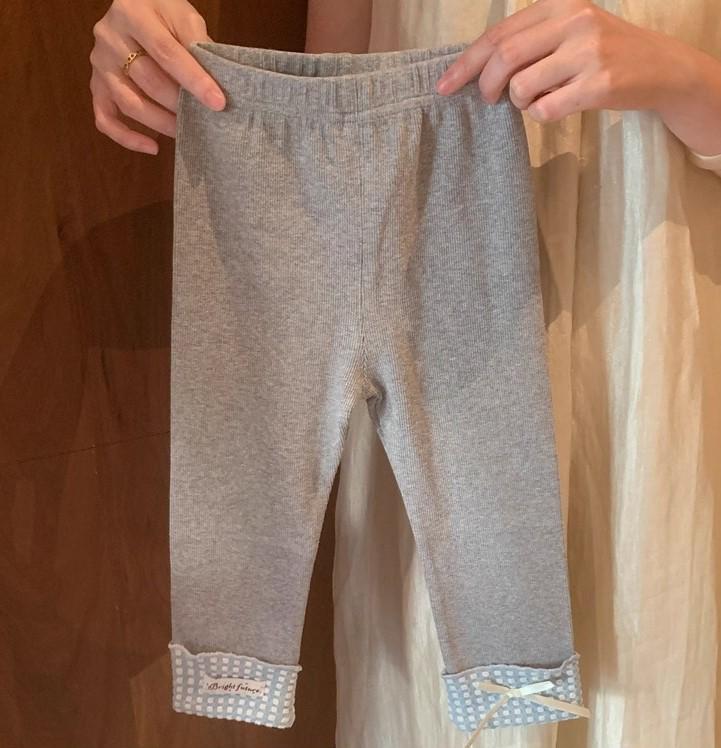 2026 New Toddler Girl Plaid Casual Pants - Spring/Summer Thin, Loose, Mosquito-Repellent 120