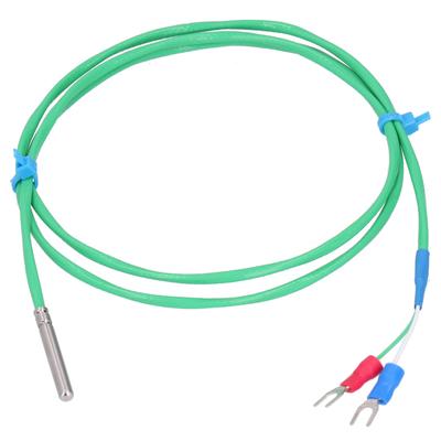 K-Typ Thermoelementfühler Silikon Super Weich Temperaturmessleitung 0200 Celsius Grün 4x30mm(2 Meter )