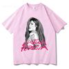 Karol G LATINA FOREVA 2025 Tshirt Funny Men/Women Clothing Harajuku T-shirt Unisex Vintage Kawaii Cotton Tops Graphic T Shirts