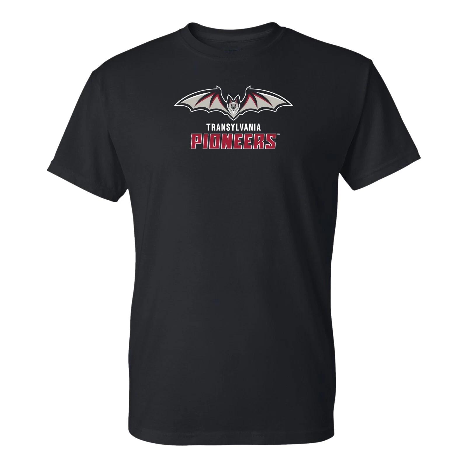 Transylvania University Pioneers Primary Logo T-Shirt - Black 2XL