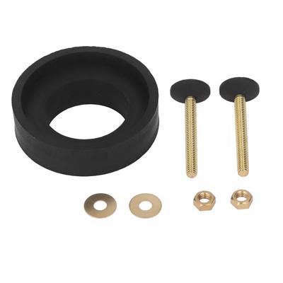 Guarnizione di Tenuta Gomma e Ottone da Serbatoio a Vaso WC Kit di Riparazione per Bagno di Casa