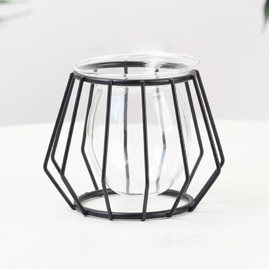 Váza na květiny Jednoduché jemné zpracování Skleněná mini poutavá praktická dekorace Váza na rostliny do obývacího pokoje