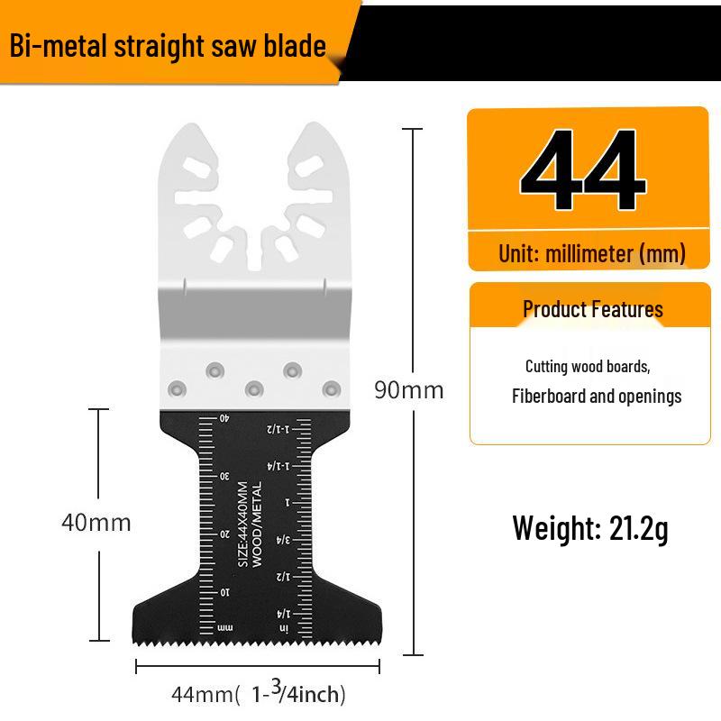 Universal Multifunctional Oscillating Saw Blade for Woodworking and Grinding