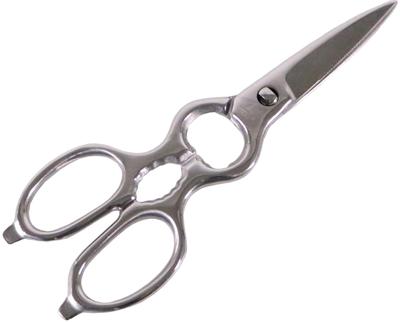 Oaks Disassembled and Washable Stainless Steel Kitchen Scissors Japanese-made