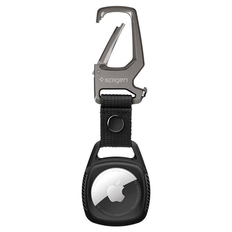 Spigen Rugged Armor Protective Case for Apple AirTag - Matte Black