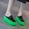 Women's shoes in the summer of 2025 new heelless bag head green bottom trend half slippers women's casual versatile simple fashion