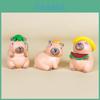 Capybara Pvc Model With Emotions Six Pack Collectible For Anime Enthusiasts And Gift Givers
