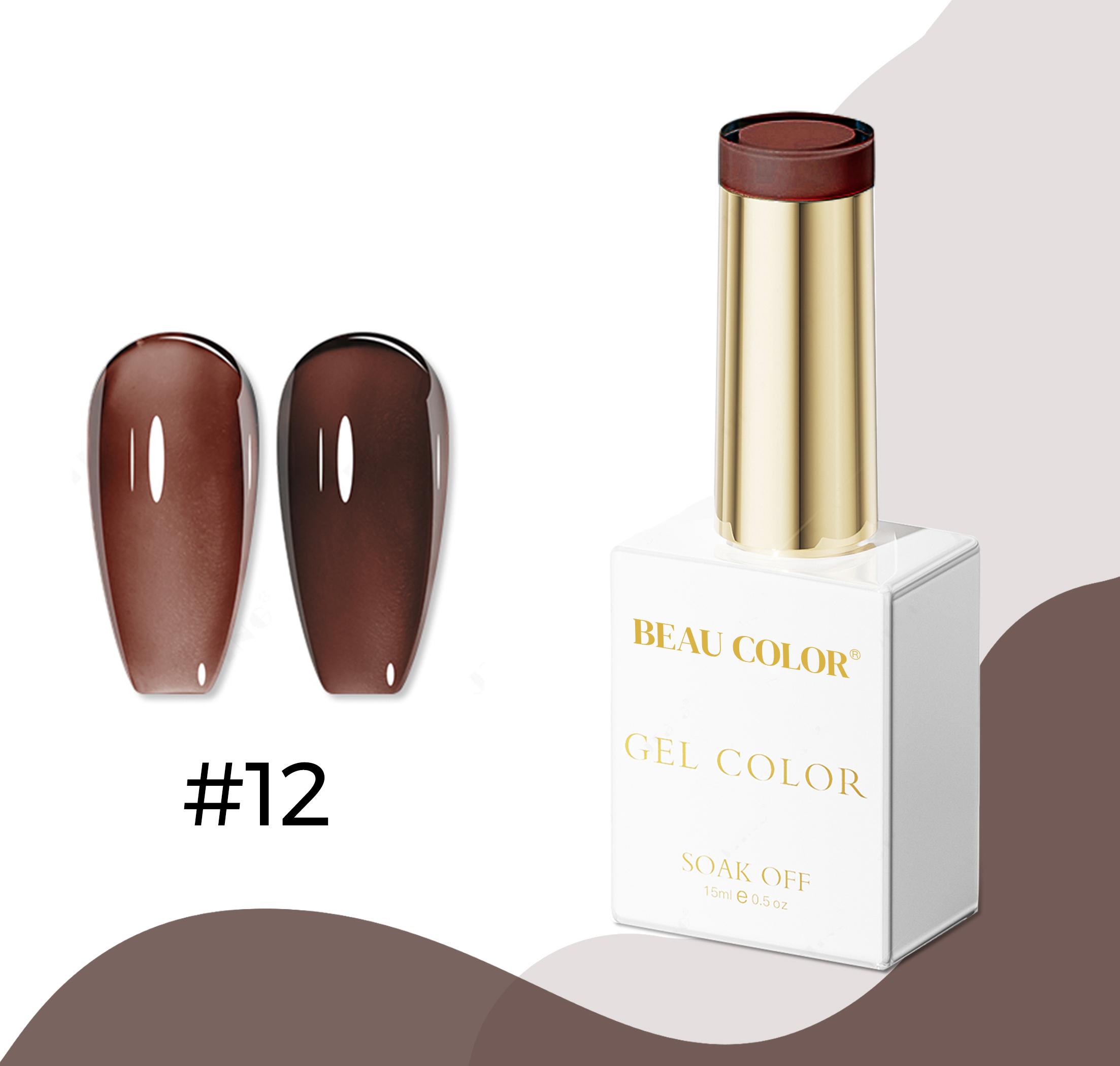 

BEAU COLOR 12 цветов неонового желеобразного геля для ногтей, коллекция полупрозрачных желеобразных гелей, УФ/светодиодный гель для дизайна ногтей для профессиональных маникюрных салонов и женщин, подарки