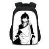 FAIRY TAIL Double layer Backpack Cartoon Anime Printed Student Boys and Girls New Large Capacity Versatile