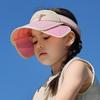 Children'S Sun Protection Hat Retractable Empty Top Hat Boys And Girls Small Windmill Uv Protection Sun Hat Baby Sun Hat