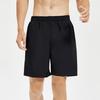 Li Ning Logo Print Elastic Loose Shorts Men Shorts Black YKST067-1