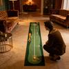 Tapete de Putting de Golfe Dobrável Putting Green Tapete de Prática de Putting para Interior e Exterior com Base Antiderrapante para Uso em Casa, Escritório, Sala, Quintal