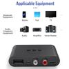 B21 Bluetooth-compatible 5.0 Audio Receiver U-Disk RCA 3.5mm AUX Jack Stereo Music Adapter