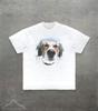 Süßes Hund Grafik T-Shirt, Lustiges Musik Hund T-Shirt für Männer Frauen, Süßes Retro Hundeshirt, Ästhetisches Musikshirt, Lustiges Geschenk Für Hundeliebhaber, Unisex