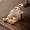 Dunhuang Travel Tea Set Kuaike Cup Set Company Welfare Practical Gift Teachers' Day Gift Group Buying Tea Set