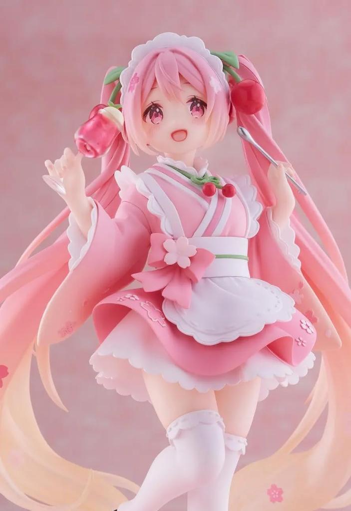 TAITO Sakura Miku Coreful Figure - Original Japanese-style Cafe Ver.