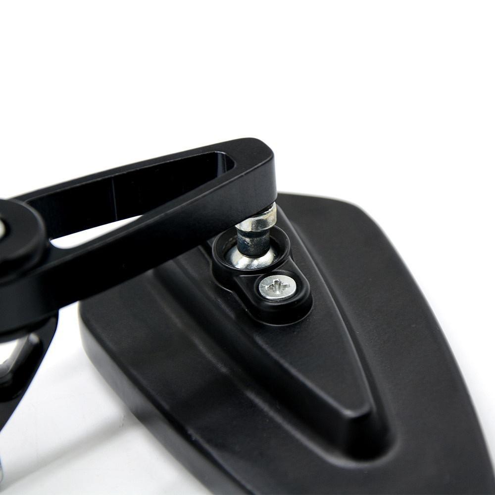 1Pair Motorcycle Mirrors Bar End Rear Backview Motor Cafe Racer Retrovisor Mirrors Handlebar End Mirror