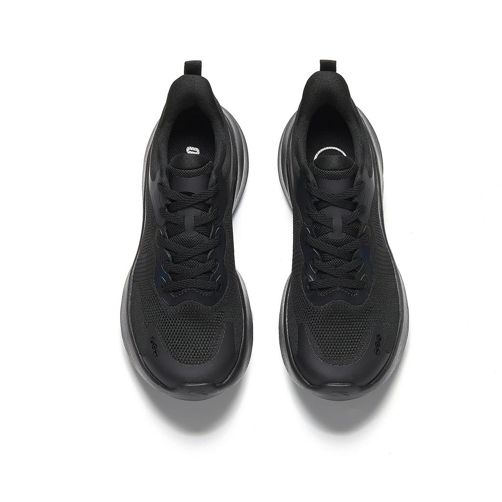 Anta Mianmian Dan Sports Comfortable Fabric Rubber Shock Absorbing Wear Resistant Low Top Casual Running Shoes Women sneakers Basic-Black 922635501-5