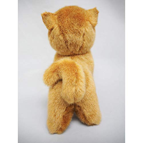 Sanei Boeki Original Plush Toy, Graceful (Made in Japan), Shiba Inu (S), Standing, Brown, W12.5 x D24 x H21.5cm, Dog, I-6857