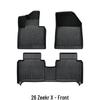 Zeekr X 3D High-Edge Floor Mats: Non-Slip, Easy-Clean, Eco-Friendly TPE for 26 Models