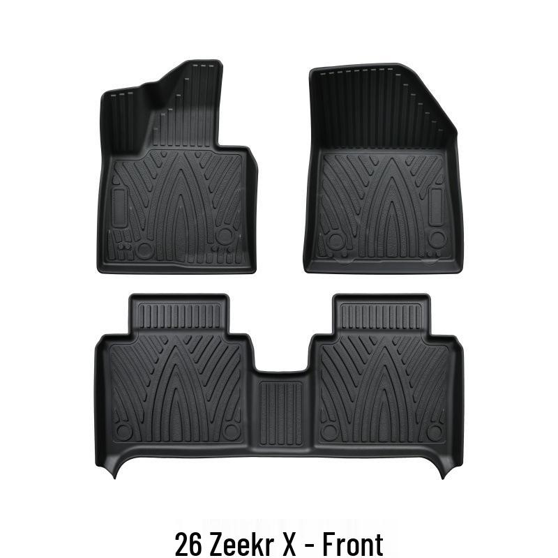Zeekr X 3D High-Edge Floor Mats: Non-Slip, Easy-Clean, Eco-Friendly TPE for 26 Models