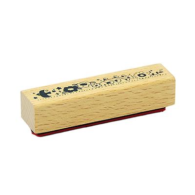 Carimbo de Borracha Taiyo Tomar Estilo Nórdico Pássaro e Flor RT1365-008