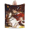 Heaven Official's Blessing - Lover Warm Blanket TGCF Children Plush Throw Blanket Print Couch Chair Flannel Bedspread Sofa Bed