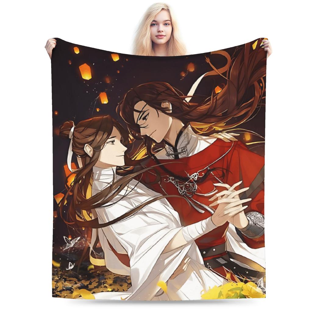 New Tgcf Cover Plush Blanket Child TGCF Flannel Throw Blanket For Bedroom Warm Soft Custom Quality Bedspread Gift